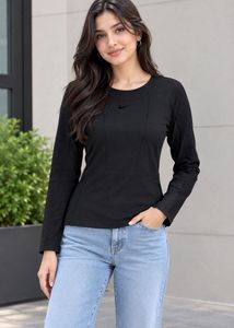 Nike Black Long Sleeve Top