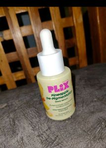 half bottle Plix Pineapple De-Pigmentation Serum