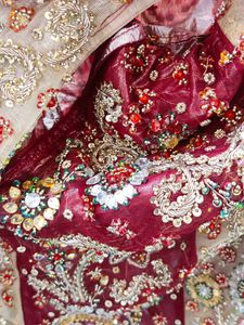 Embellished Traditional Bridal Lehenga with very h