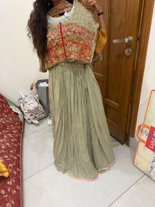 Embroidered Lehenga Set