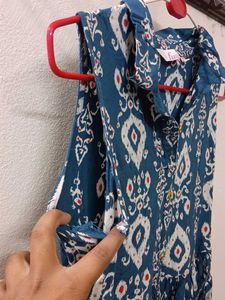 Boho Print Sleeveless Dress