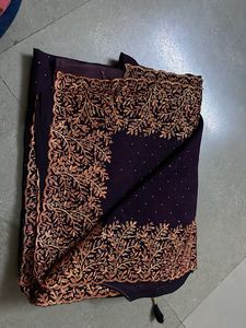 Embroidered Purple Lehenga Choli Set