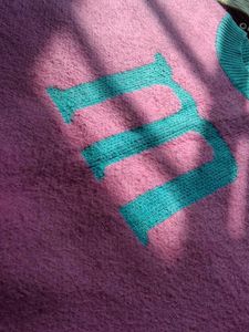 Vibrant Pink &amp; Teal Knit Vest