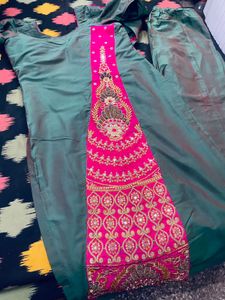 Morni look Mirror work suit