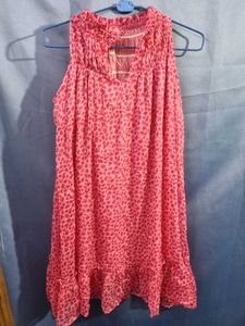 Femella Pink Sleeveless Mini Dress