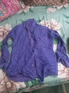 Purple Long Sleeve Shirt