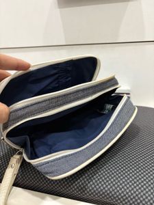 Dior Denim Makeup Bag