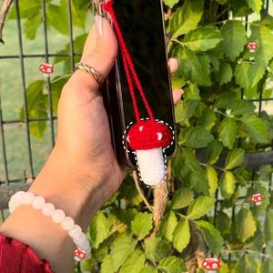 Cute Crochet phone charms 😻