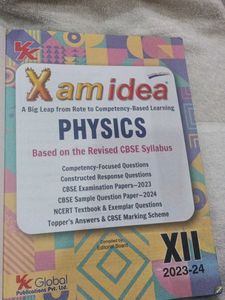 Xam Idea Physics Class 12 Book 2023-24