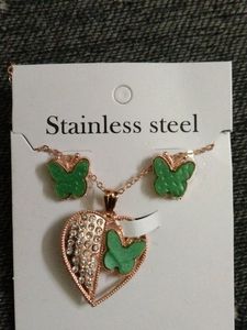 Korean Earring Set With Locket