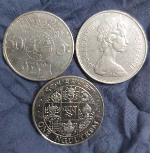 7pis Old Coins Unc Condition Only 4599