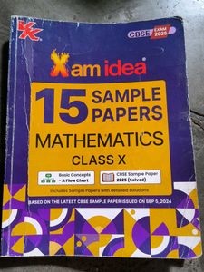 Xam Idea 15 Sample Papers Mathematics Class X
