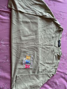Cute Teddy Bear Graphic T-Shirt