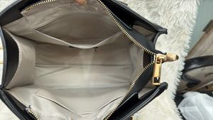 Aldo Black Textured Handbag
