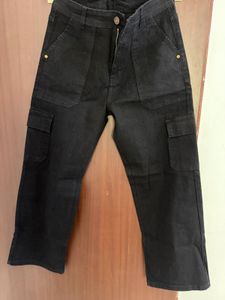 Stylish Black Cargo Pants