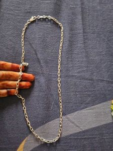 Simple Silver Chain Necklace