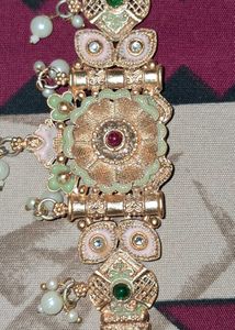 Exquisite Ethnic Necklace and Earring Set