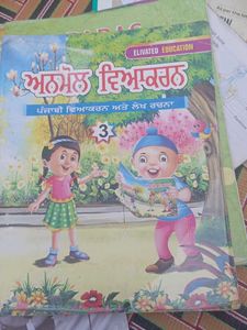Punjabi Bal Vyakaran Textbook Grade 3