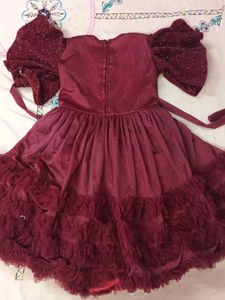 Sparkly Red Party Dress