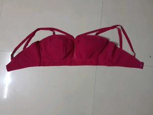 Hot Pink Flowy Lehenga choli Set