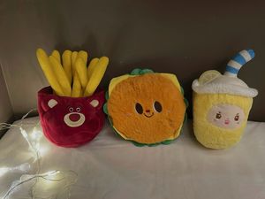 Cute Food Plushies - Set of 3