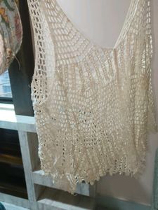 Crochet Tank Top - Beach Cover Up