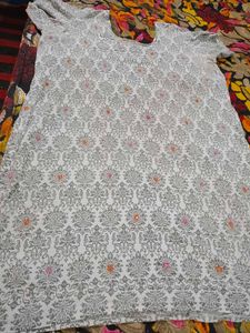 Elegant Kurta with  lages Intricate Pattern