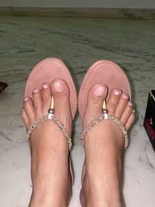 Sparkly Flat Sandals
