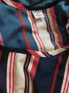 50% Off - Striped Dress With Belt
