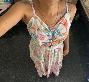 Bohemian Paisley Print Maxi Dress