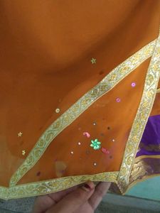 Combo South Indian Lehnga And Paranda(Jadagantalu)