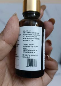 N4N Saffron and Chandan Night Repair Serum &amp; moist