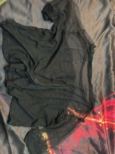 Black Never Coast Graphic Top