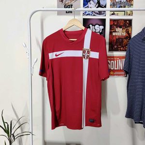 vintage Serbia National Football Jersey