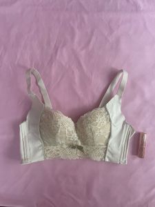 Elegant Lace Trim Bra