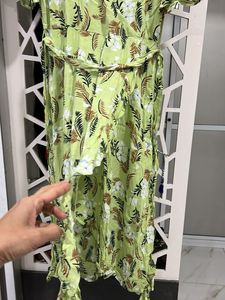 Floral Wrap Dress