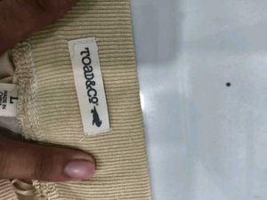 Linen Blend Cropped Pants