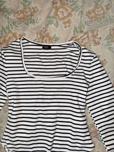 Striped Long Sleeve Bodysuit