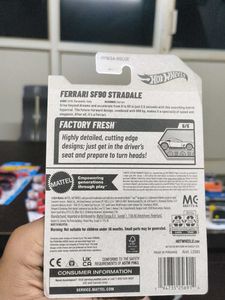 Hot Wheels Ferrari SF90 Stradale Toy Car