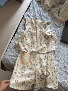 Geometric Print Jumpsuit