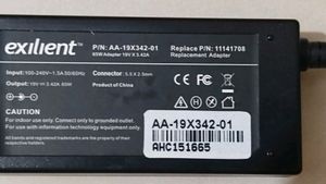 New Unused 65W Laptop Power Adapter