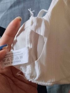 Elegant White Bra - New with Tags