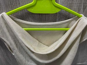 Shimmery Cowl Neck Top