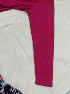 Vibrant girls Floral Maxi Skirt &amp; Pink Top Set