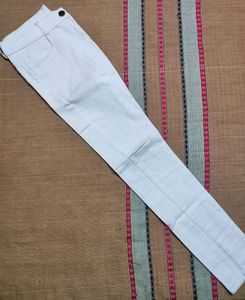 White Slim Fit Jeans