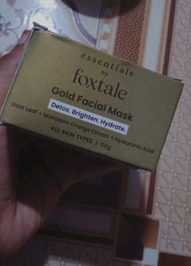 Foxtale Gold Facial Mask