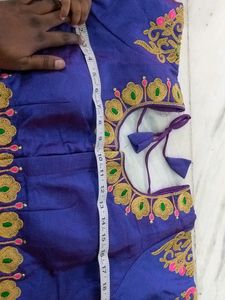 READY MADE BLOUSE WITH EMBROIDERY