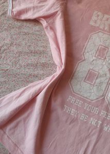 coquette Pink Brooklyn Graphic Tee