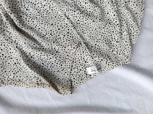 Boho Dalmatian Print Tulle Midi Dress
