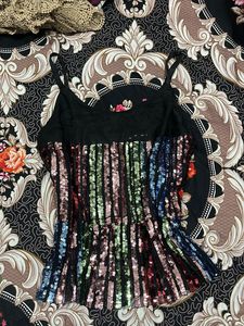 Sparkling Sequin Camisole Top